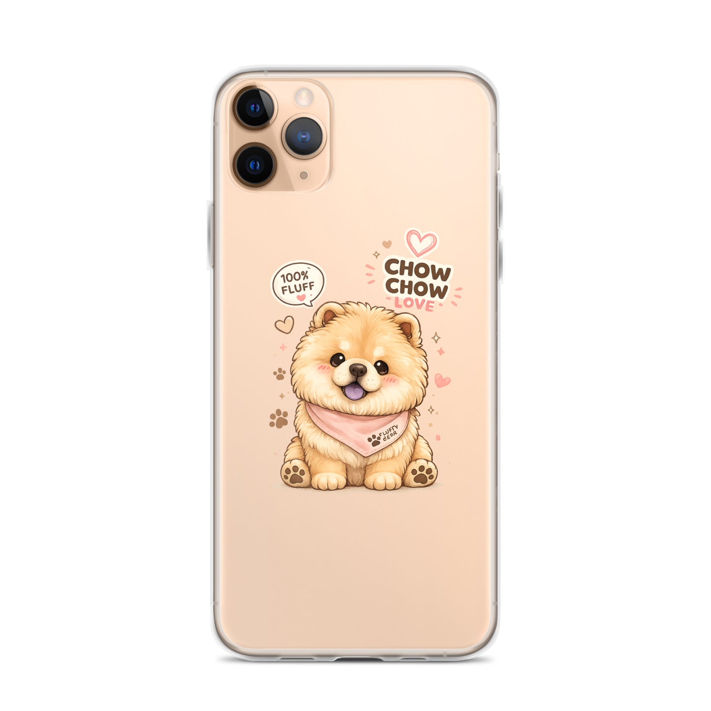 coque-iphone-chowchow-creme