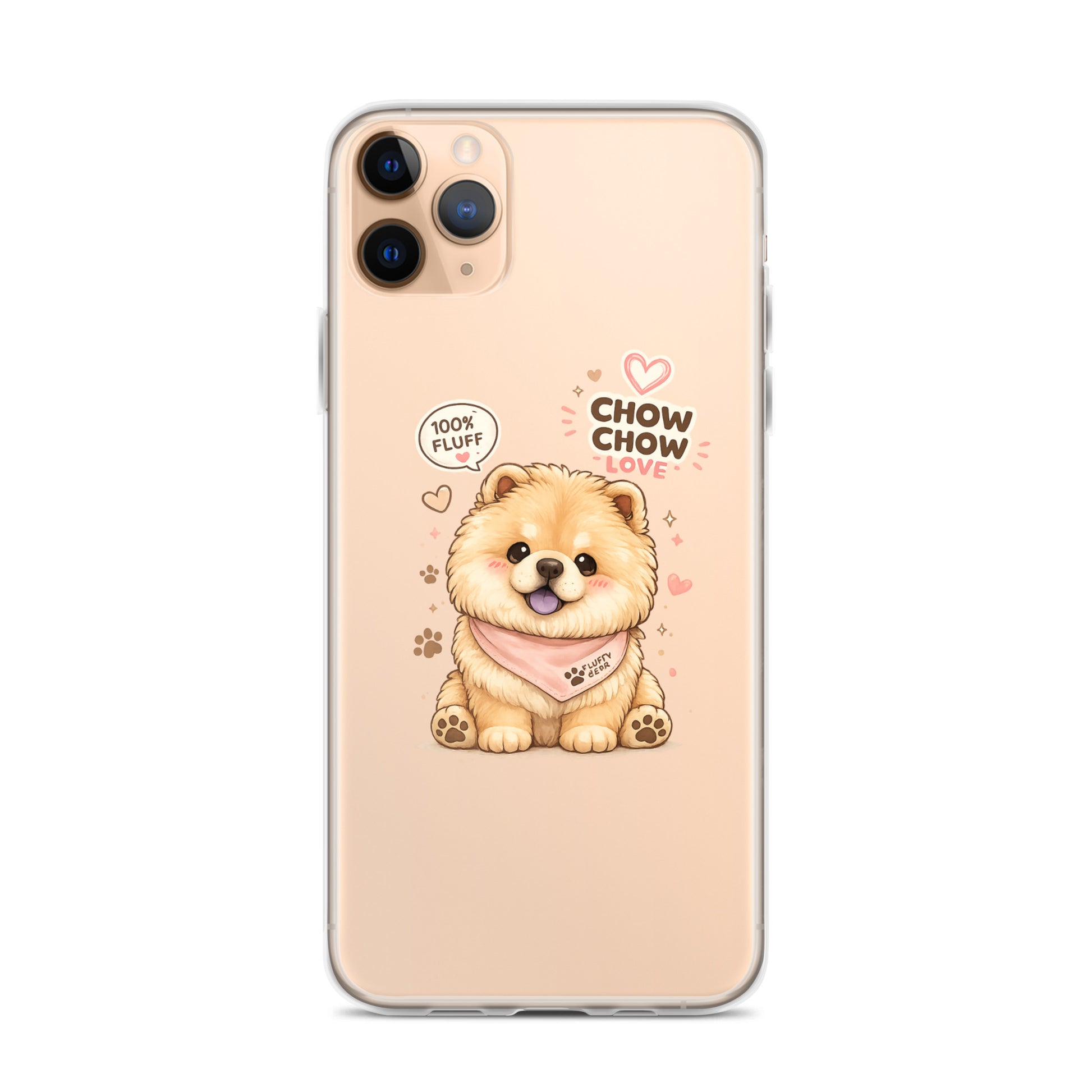 coque-iphone-chowchow-creme