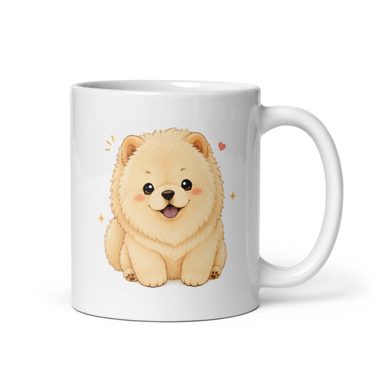 Mug Kawaii Chow Chow Crème